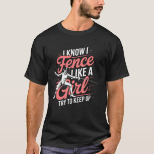 Camiseta Engraçado Como Apreciação De Esgrima De Esgrimista