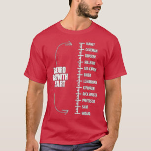 Camiseta Engraçado Comprimento da Barba Mano para mago