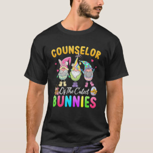 Camiseta Engraçado Conselheiro De Gnomias Dos Bunnies Mais 