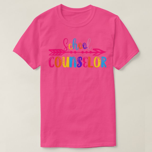 Camiseta Engraçado Conselheiro Escolar Bonito Presente (Frente do Design)