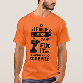 Camiseta Engraçado consertar o reparo de ti