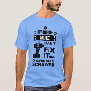 Camiseta Engraçado consertar o reparo de ti
