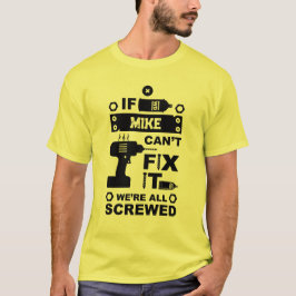 Camiseta Engraçado consertar o reparo de ti