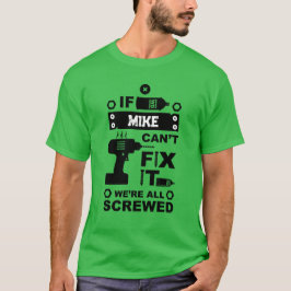 Camiseta Engraçado consertar o reparo de ti