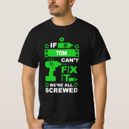 Camiseta Engraçado consertar o reparo de ti