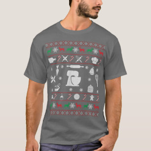 Camiseta Engraçado Cookie Fazendo doação feia de doce de Na
