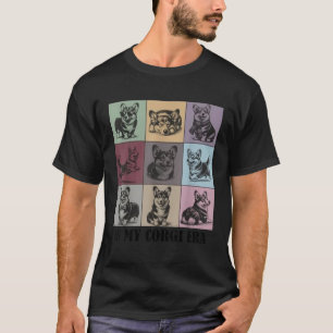 Camiseta Engraçado Corgi Mãe Citação Na Minha Era Corgi, Le
