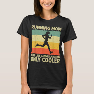 Camiseta Engraçado Correr Por Mulheres Mãe Maratonista Caco