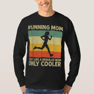 Camiseta Engraçado Correr Por Mulheres Mãe Maratonista Caco