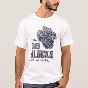 Camiseta Engraçado Corrida De Arrasto Eu Gosto De Mecânica
