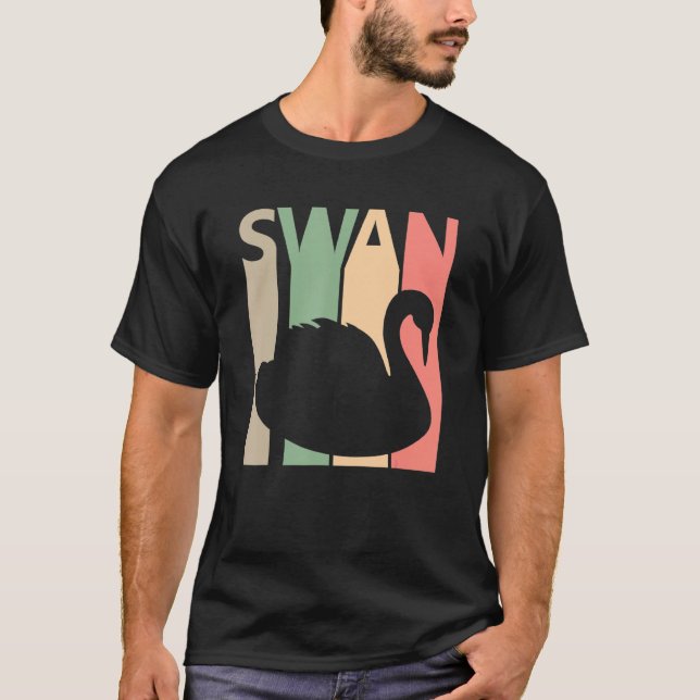 Camiseta Engraçado Costume Swan (Frente)