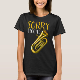 Camiseta Engraçado Cotação Banda Música Desculpe Eu Tocei E
