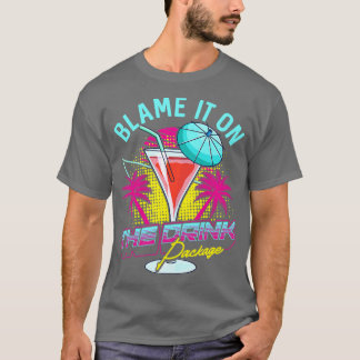 Camiseta Engraçado Culpa-O No Pacote De Bebidas