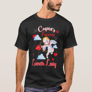 Camiseta Engraçado Cupido É O Almoço Favorito Lady Namorado