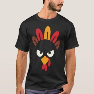 Camiseta Engraçado, Cuta Irritada, Pássaro da Turquia como