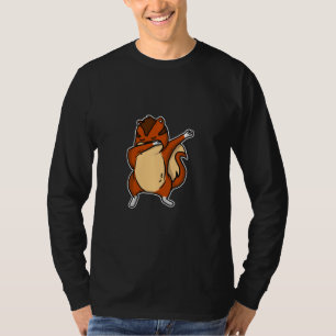 Camiseta Engraçado Dab Dance Legal Squirrel