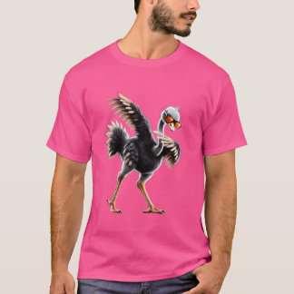 Camiseta Engraçado Dabbing Ostrich Bird Lover Dab Birdwatch