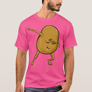 Camiseta Engraçado Dabbing Potato Gift Dançando Legal Spuds