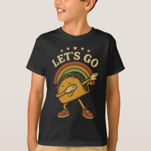 Camiseta Engraçado Dabbing Taco Vamos Go Taco 4