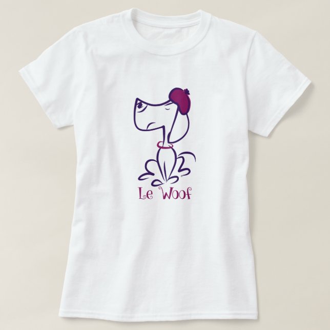 Camiseta Engraçado Dachshund T-Shirt (Frente do Design)