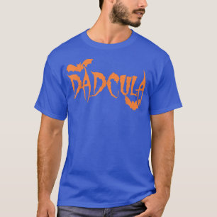 Camiseta Engraçado Dadcula Halloween Pai Dacula Costume Mom