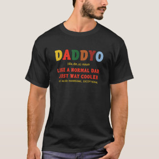 Camiseta Engraçado DADDYO Pai Herói presentes no Dia dos Pa