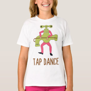 Camiseta Engraçado Dançarino Dançarino Dançarino Pun Pi
