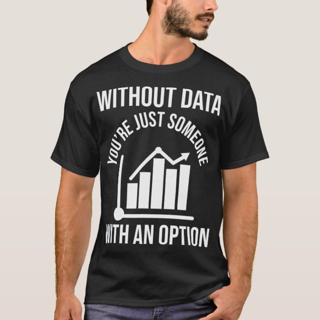 Camiseta Engraçado Data Sciene Gift - Máquina Cientista de  (Frente)