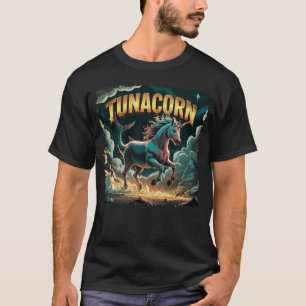 Camiseta Engraçado de Criatura de Combinação de Ilustração