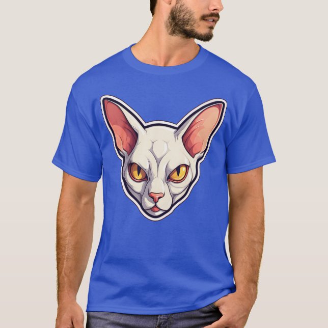 Camiseta Engraçado de gata (Frente)