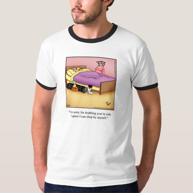 Camiseta Engraçado de Golf Humor (Frente)