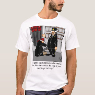Camiseta Engraçado de Humor do Fireman