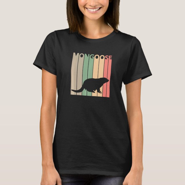 Camiseta Engraçado de Mongoose (Frente)