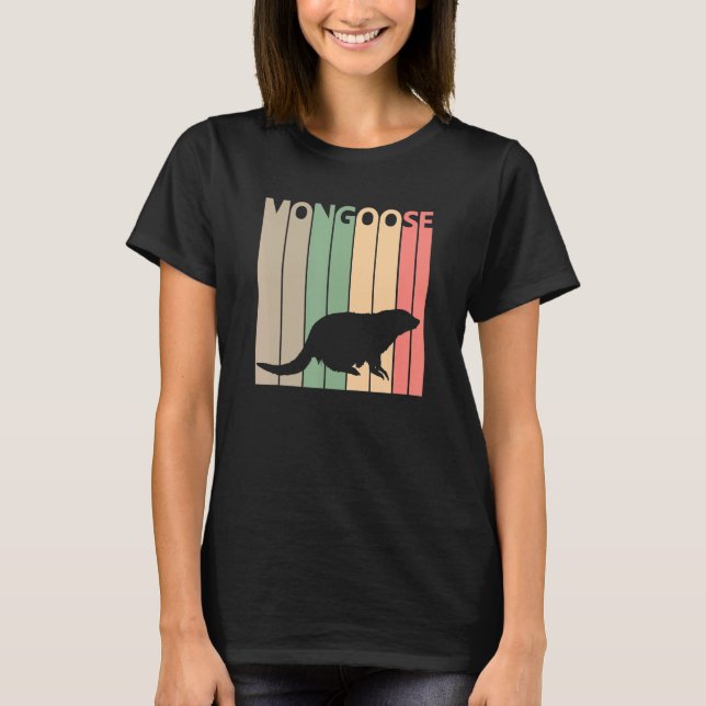 Camiseta Engraçado de Mongoose (Frente)
