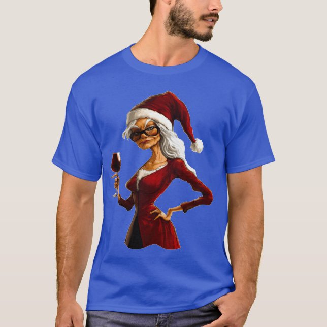 Camiseta Engraçado de Natal (Frente)