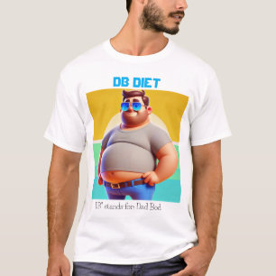 Camiseta Engraçado de Pai - Dieta DB