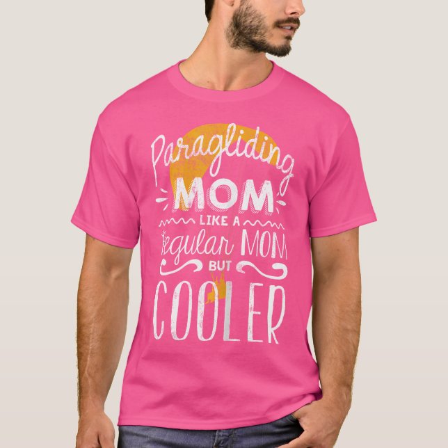 Camiseta Engraçado De Paraquedas Engraçado Para Mulheres E  (Frente)
