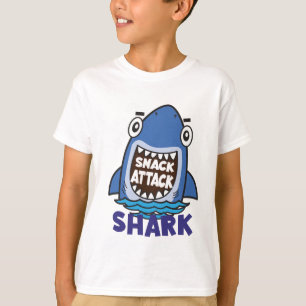 Camiseta Engraçado de tubarão