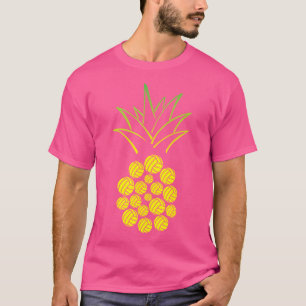 Camiseta Engraçado De Voleibol De Abacaxi