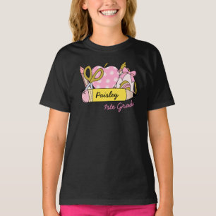 Camiseta Engraçado de volta ao Lápis das Escolas para Menin