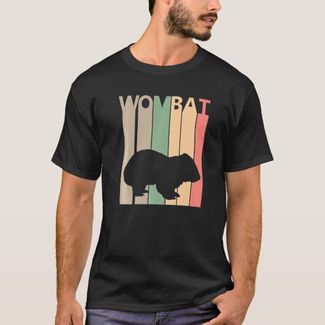 Camiseta Engraçado de Wombat (Frente)