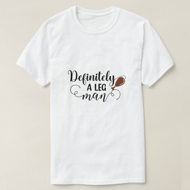 Camiseta Engraçado Definitivamente Uma Tipografia Do Homem  (Frente do Design)
