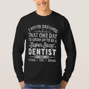 Camiseta Engraçado Dentis Cirurgião Oral Estudantes Dentári