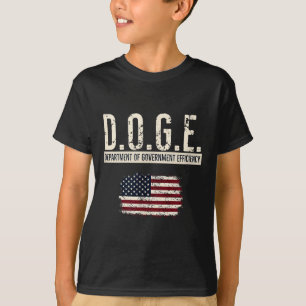 Camiseta Engraçado Departamento De Eficiência Do Governo