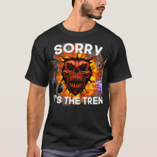 Camiseta Engraçado, desculpe, é o tenente Design Gym