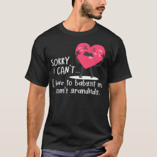 Camiseta Engraçado, Desculpe Não, Tenho Que Ficar Com Minha