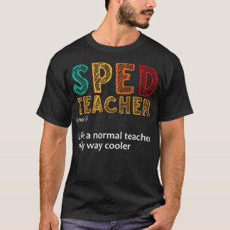 Camiseta Engraçado Design de Educação Especial Para Homens 