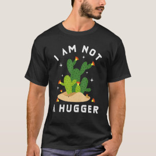 Camiseta Engraçado Design do Cactus Não sou um Aplicativo S