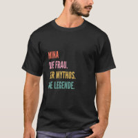 Engraçado Design do primeiro nome alemão - Mina