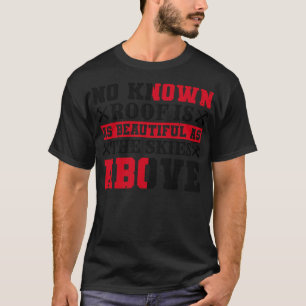 Camiseta Engraçado design do telhado Dom espaço aniversário